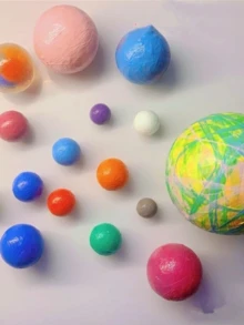 Diy Sticky Ball Water Bomb Making Kit For Family Party, Including Decompression Sticky Tape, Colorful Adhesive String And 20m Long Ribbon, 3pcs Random Colors - Multicolor - View 4