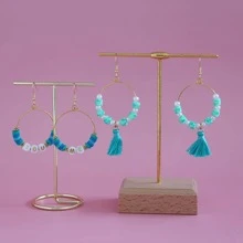 20 Strands/Set Random Colors Flat Clay Heishi Beads, 350pcs/Strands Craft Kit For Girls For DIY Jewelry Making Bracelets Necklace Earring Making