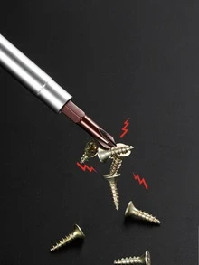 1pc Household Double Ended Screwdriver Set, Including Extendable, Small, Phillips, Flathead, Ratchet & Torx Screwdrivers - Multicolor - View 2