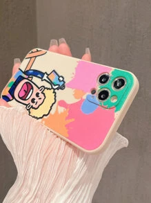 Figure Graphic Phone Case - Multicolor - View 4