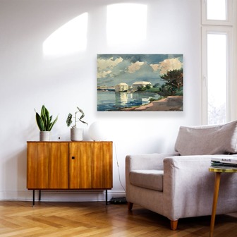 Wall Art Classic Artwork Canvas Painting Renaissance Style Living Room Bedroom Wall Decoration, Unframed