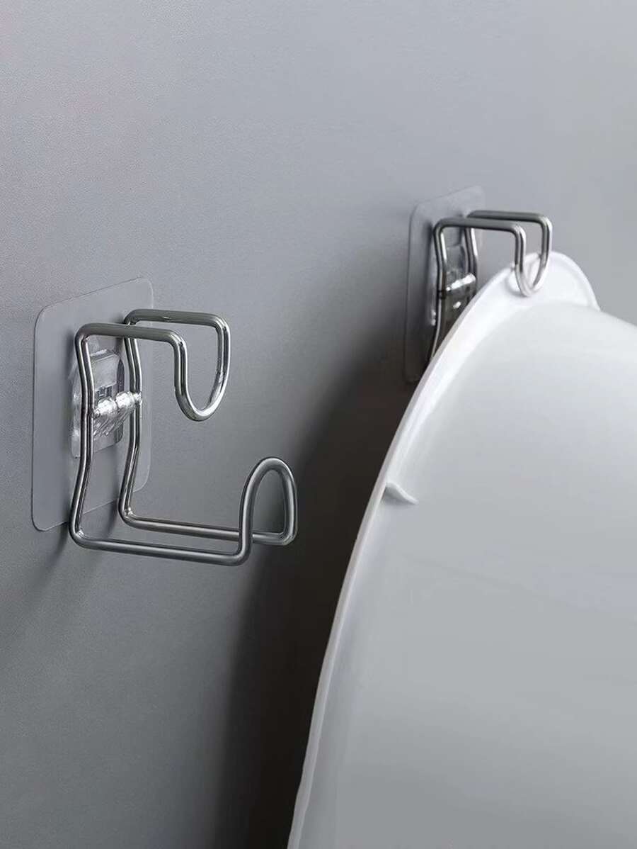 1入組浴室水槽收納架子帶強的膠黏劑壁掛式鉤,適用於淋浴,肥皂,洗髮水