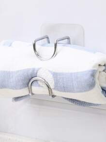 1入組浴室水槽收納架子帶強的膠黏劑壁掛式鉤,適用於淋浴,肥皂,洗髮水