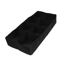 Vegetable Grow Bags Planters Split Planting Bag Cultivation Bag Breathable Cloth Felt Raised Garden Bed For Vegetables Flowers 4/8 Pockets Multi-grid Flowerpot - Black - View 5