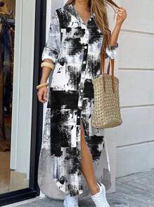 Women Dresses - Đen và trắng - Xem 1