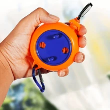 Portable Adjustable  Travel Clothesline Camping Clothes Line, Laundry Dry Rope For Outdoor Fishing Camping And Indoor - Black - View 4