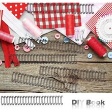 5 Vòng Dây điện Ràng buộc Vòng lặp Dây điện Ràng buộc Nhẫn Dây điện 1 Inch Đường kính 23 Hố Đối với Giáo viên Học sinh Tài liệu Quyển sổ Làm , Đen - màu đen - Xem 5