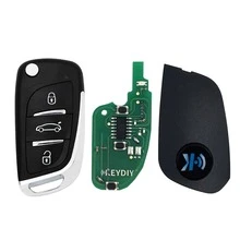 B11 B11-2 B11-3 DS Style 2/3 Button Universal Remote Car Key Compatible With KD900/KD-X2/KD MAX/KD MIN - Army Green - View 6