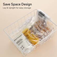 Momcozy Breastmilk Storing Bags 120pcs, Temp-Sensing Discoloration Milk Storage Bags For Breastfeeding, Easy To Use Milk Storage Bags For Refrigeration And Freezing - 50 Đếm - Xem 8