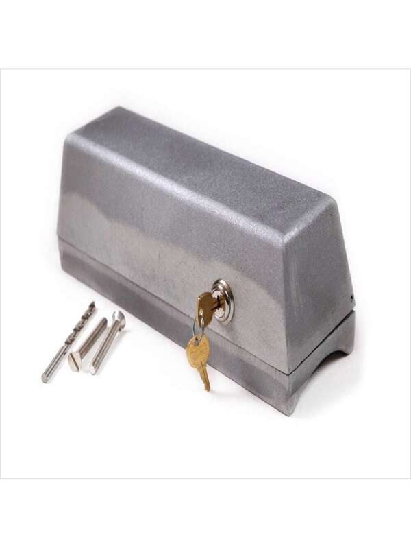 Flagpole Cleat Lock Box AntiTheft External Halyard Cover Cylinder Lock