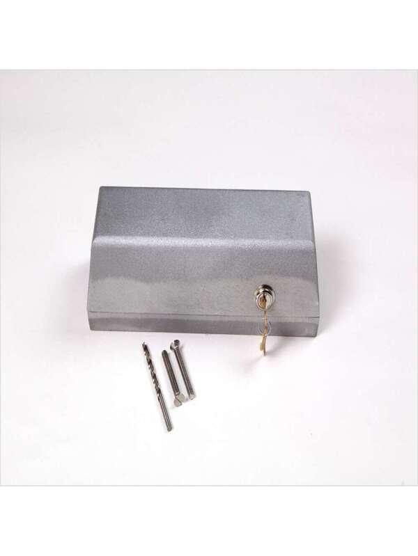 Flagpole Cleat Lock Box AntiTheft External Halyard Cover Cylinder Lock