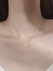 Floral Charm Necklace - Multicolor - View 2