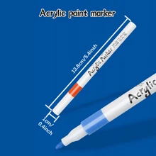 12/48Colors Acrylic Markers, Painting Tools Set, Perfect For Decoration, Random Colors - Multicolor - View 10