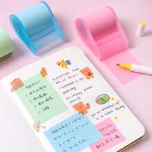 Creative Ghi chú dính , Nhiều Sử dụng Có thể tháo rời Pad ghi nhớ Với Máy rút băng , Dễ thương Thiết kế Bản ghi nhớ Cho văn phòng , Trường học , Nhà - màu xanh lá - Xem 4