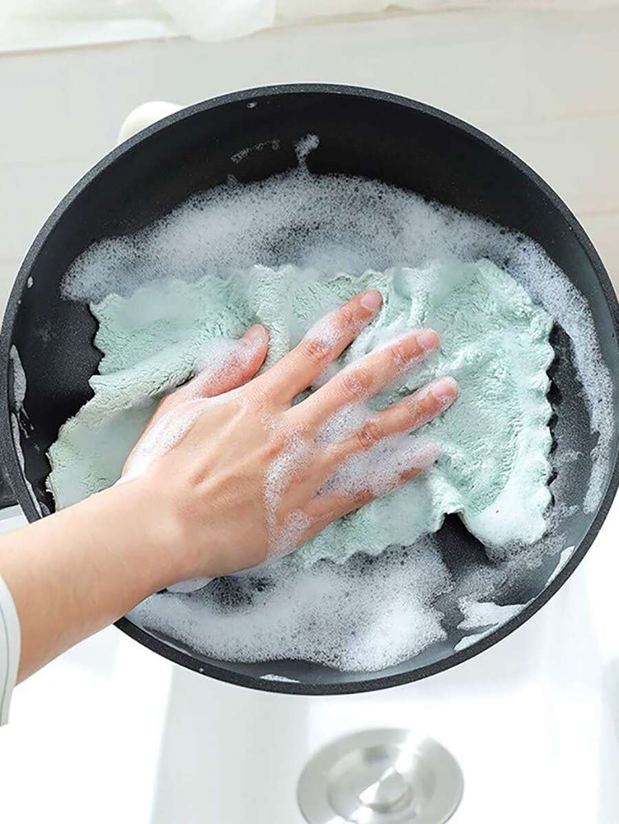 10/5/1pc Mixed Color DoubleSided Coral Fleece Thickened Soft