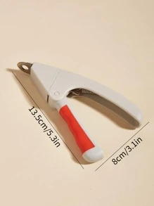 1pc Multifunctional Stainless Steel Nail Clipper (color Random) - Multicolor - View 7