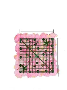 Realistic Pink Rose Wall Backdrop Flower Wall For Photography, Party, Studio, And Event Decoration - Pink - View 10