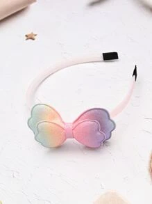 1女孩精細的粉末狀發亮的蝴蝶髮箍日常 - 彩色 - 查看 3