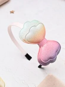 1女孩精細的粉末狀發亮的蝴蝶髮箍日常 - 彩色 - 查看 1