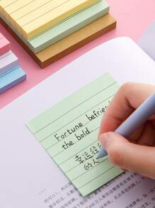 240入組條紋內襯便利貼,隨機色