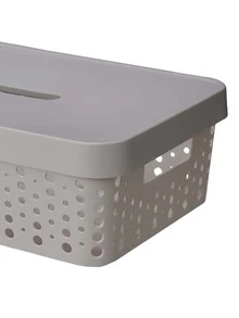 Storage Boxes & Bins - 灰色 - 查看 3