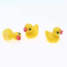 20pcs Mini Cute Duck Home Decor Dollhouse Diy Accessories - Yellow - View 5