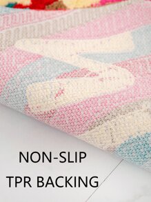 Bathroom Mat, Cute Anti-Slip Ultra-Fine Fiber Water Absorbent Bathroom Carpet, Funny Bathroom Decoration For Colorful Bathtubs And Showers, Machine Washable, 20"X30"/16"X24" Bath Rug Outdoor Rug Door Mat Summer Bathroom Accessories Back To School