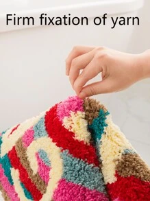 Bathroom Mat, Cute Anti-Slip Ultra-Fine Fiber Water Absorbent Bathroom Carpet, Funny Bathroom Decoration For Colorful Bathtubs And Showers, Machine Washable, 20"X30"/16"X24" Bath Rug Outdoor Rug Door Mat Summer Bathroom Accessories Back To School