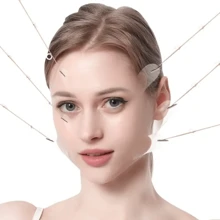 20PCS stickers with 4 fixed cords - Clear - View 1