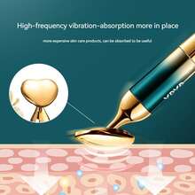 臉部按摩器和美容儀,用於皮膚緊緻和提升、臉部和頸部治療、皮膚護理工具家用臉部護理機 - 藍色 - 查看 4