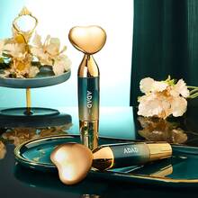 臉部按摩器和美容儀,用於皮膚緊緻和提升、臉部和頸部治療、皮膚護理工具家用臉部護理機 - 藍色 - 查看 8