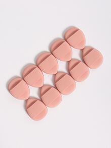 10pcs Mini Finger Makeup Sponge Cushion Puff Mixed Latex-Free Sponge And Puff, Suitable For All Skin Types, For Liquid Foundation & Concealer,Makeup,Cheap,Room Decor,Vanity,Travel,Bedroom,Makeup Accessories,Puff,Makeup Blender,Powder Puff,Makeup Sponge,Cheap,Stocking Stuffers,Makeup,Makeup Tools,Cheap Stuff,Gifts,Gifts For Women,Christmas Gifts - Pink - View 3