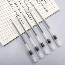 Đen Ink 6 cái Mờ Bút Gel - 0.5 Kim tiêm - Hoàn hảo Đối với Sinh viên , Văn phòng Sử dụng & - màu đen - Xem 4