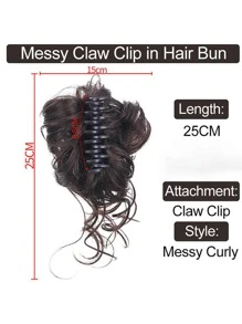 1 件装多爪梳夹，适用于假发和长发造型，休闲发夹，发夹，发夹，发夹，接发夹，学校用品，学院秋冬爪夹发饰，适合女士度假装扮