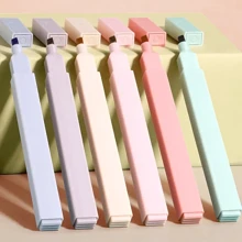 12 different random colors Soft-tipped Light-colored Highlighter Marker Set For Students To Draw Key Points And Make Journals - Multicolor - View 4