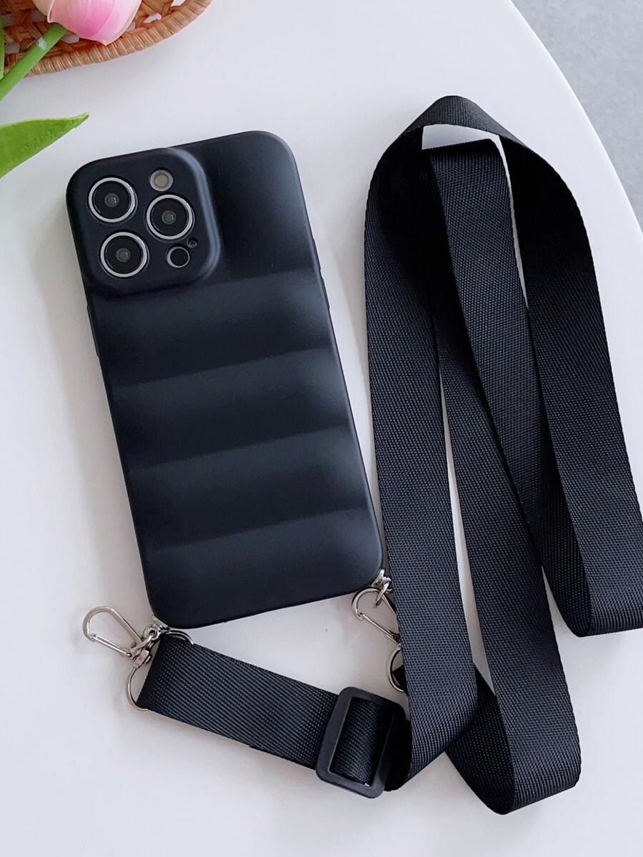 Funda de móvil unicolor con acollador - Multicolor - Ver 1