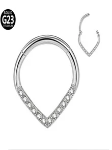 Nose Ring - 灰色 - 查看 1