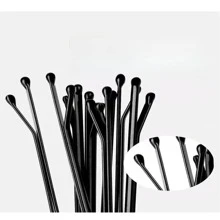 100个/包 黑色发夹，盒装，休闲发夹，爪夹，发卡，发饰，头部饰品，女士发饰