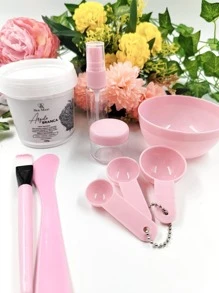 Argila em Pó Máscara Facial Capilar E Corporal-Blue Moon E Kit Skin care 9 itens - Branco - Visão 5