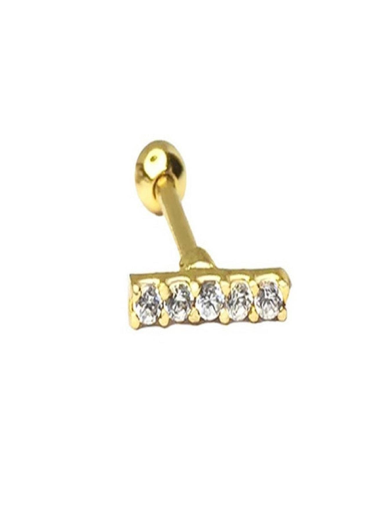 Stud Earrings - Vàng - Xem 1