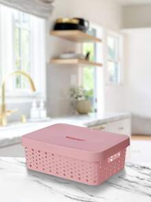 Storage Boxes & Bins - 乾枯玫瑰色 - 查看 2