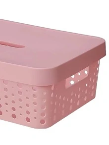 Storage Boxes & Bins - 乾枯玫瑰色 - 查看 3