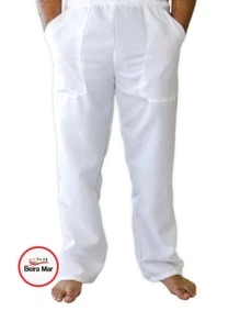 Women Pants - 白色 - 查看 1