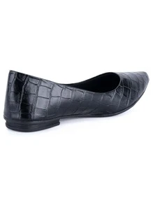 Domidona Women Flat Sandals - Black - View 4