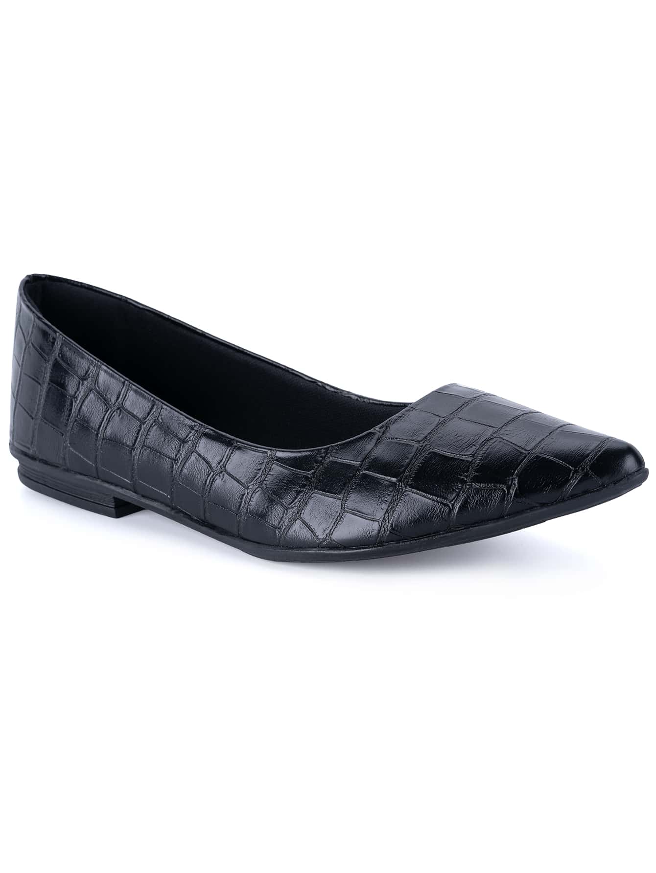 Domidona Women Flat Sandals - Black - View 1