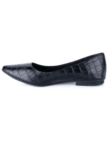 Domidona Women Flat Sandals - Black - View 5