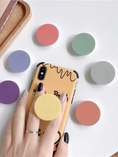 Pop up Suporte Liso para Celular Universal Anel de Dedo Alca de Telefone