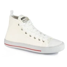 Women Wedge Sneakers - 白色 - 查看 2
