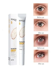 Crema Extracto Arroz Bioaqua Ác Hialurónico Quita Ojeras 20g - Blanco - Ver 2