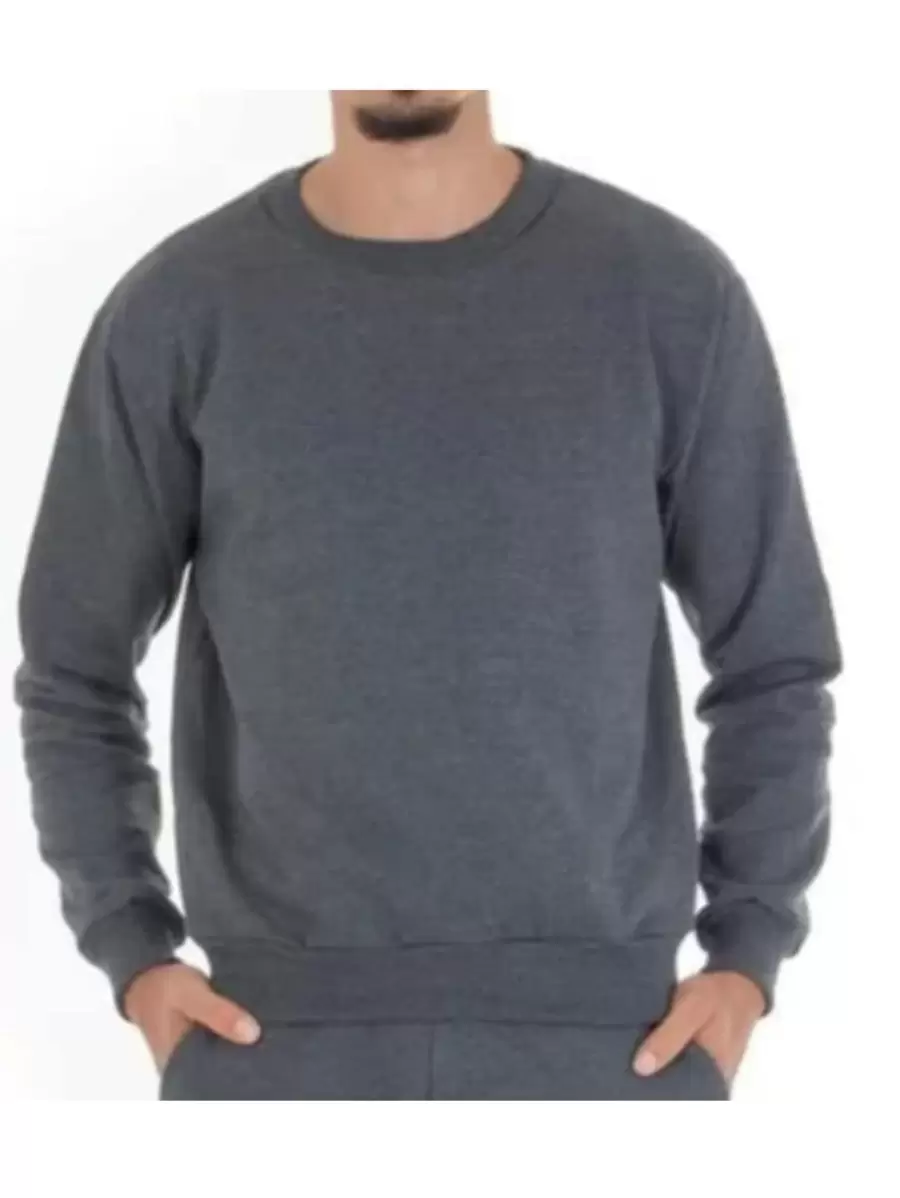 Men Sweatshirts - Màu xám đen - Xem 1